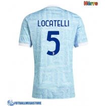 Fotballdrakt Herre Juventus Manuel Locatelli #5 Bortedrakt 2025-26 Kortermet